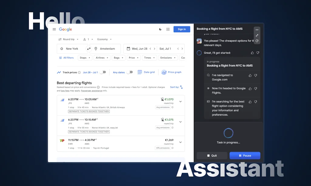 Personal Assistant by HyperWrite screenshot 2 of 6