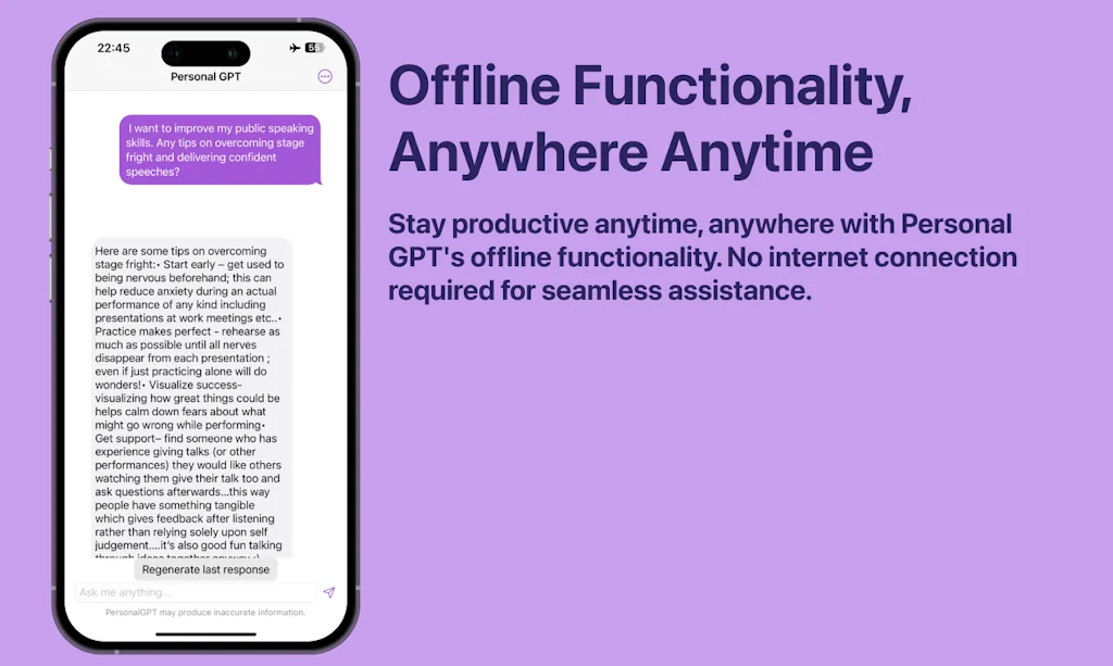Private LLM screenshot 2 of 5