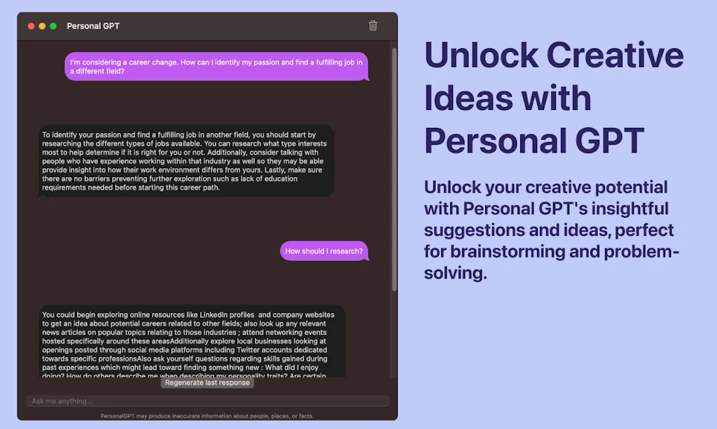 Private LLM screenshot 5 of 5