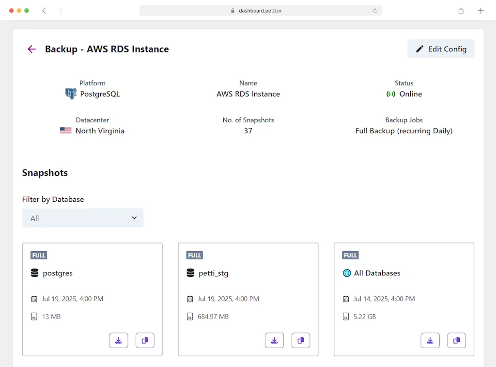 Petti screenshot 1 of 2