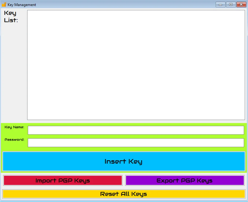 PGP Tool screenshot 2 of 3
