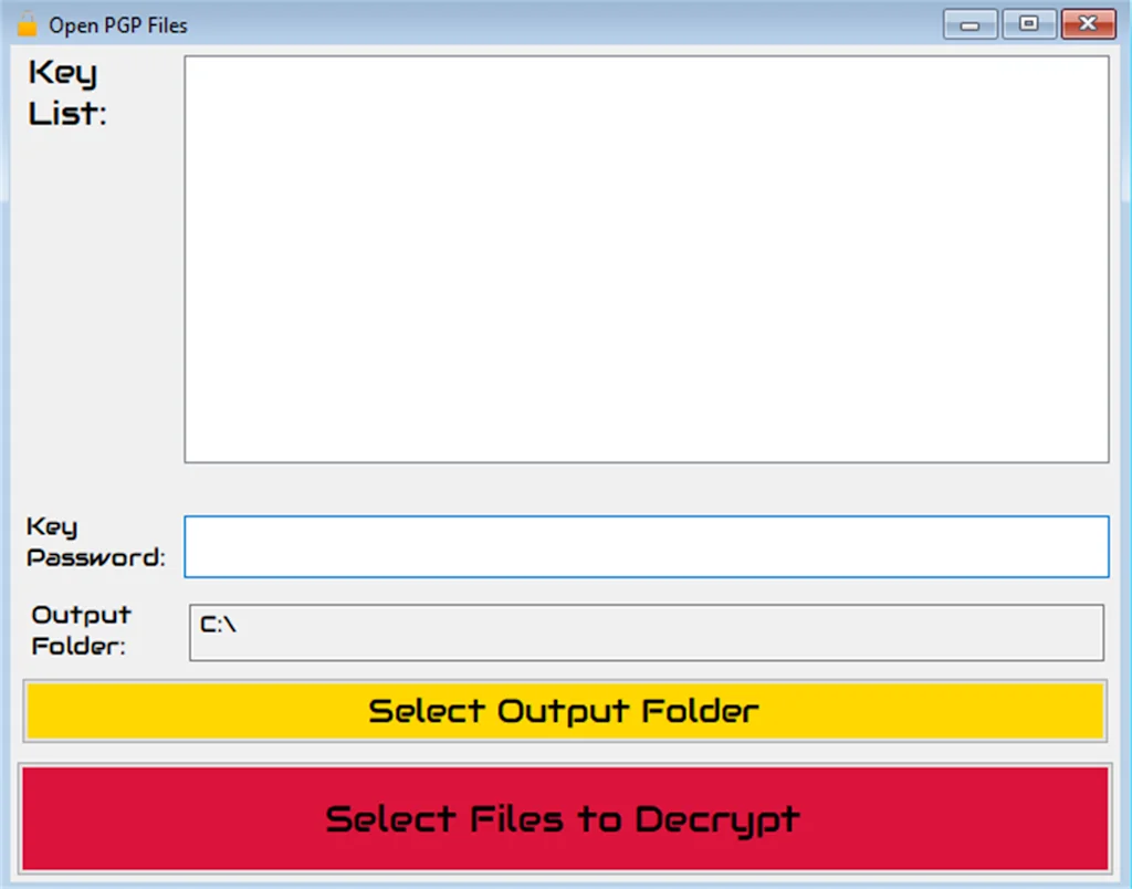 PGP Tool screenshot 3 of 3