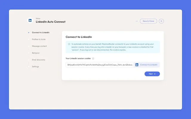 PhantomBuster screenshot 2 of 3