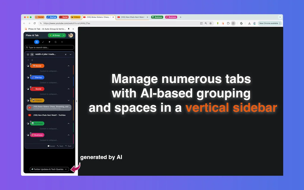Phew AI Tab screenshot 2 of 5