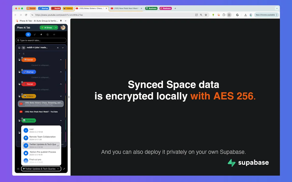 Phew AI Tab screenshot 3 of 5