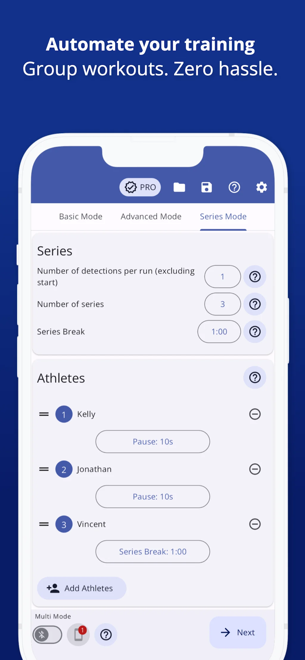 Photo Finish: Sprint Timing App screenshot 5 of 7