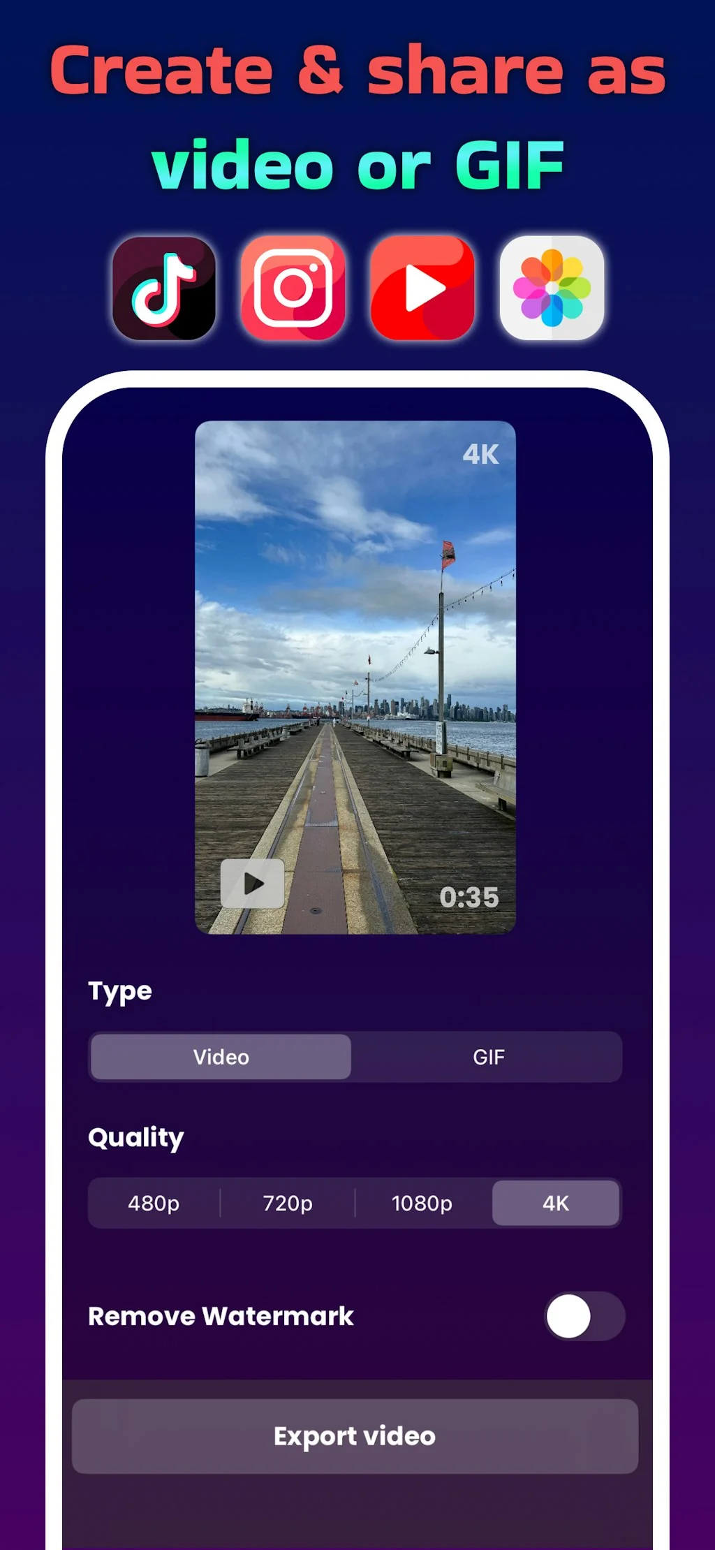 PhotoJourney - Time-lapse Video Creator screenshot 8 of 10