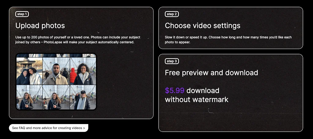 Photolapse AI screenshot 1 of 5