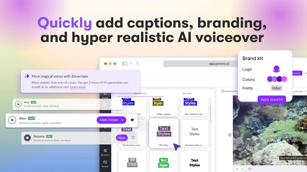 Pictory screenshot 3 of 3