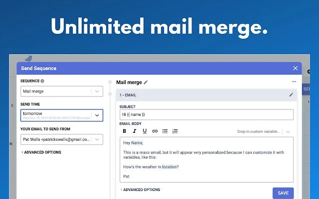 Pigeon for Gmail screenshot 2 of 4