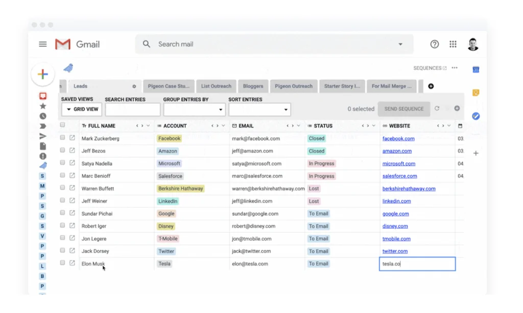 Pigeon for Gmail screenshot 4 of 4