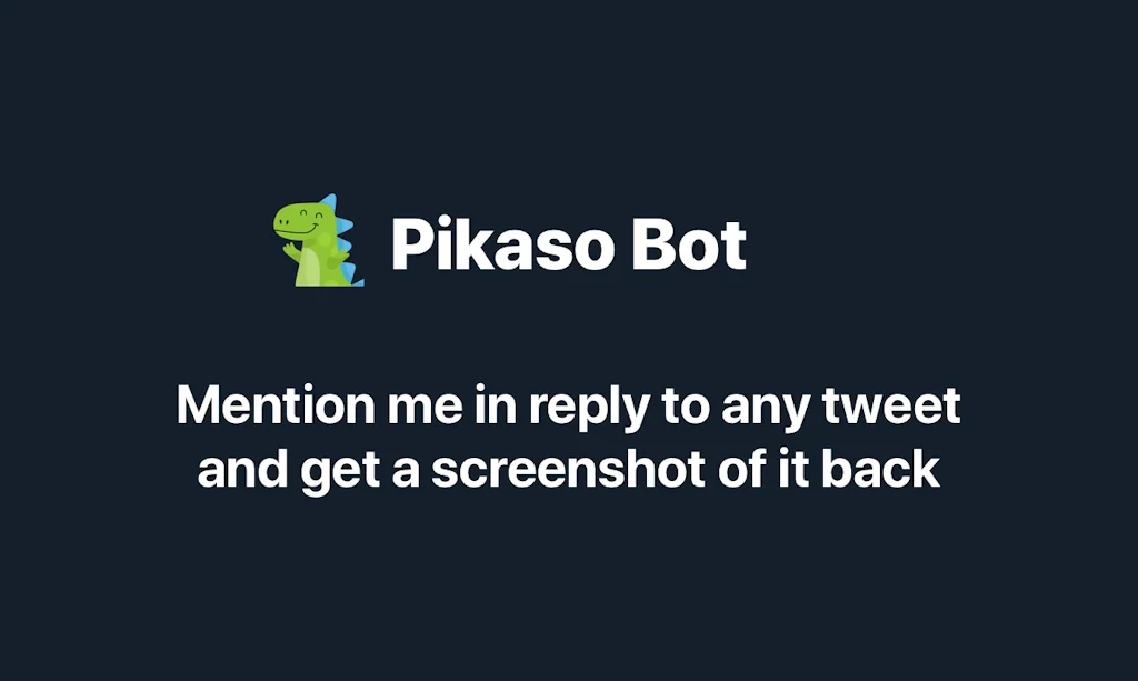 Pikaso Bot screenshot 1 of 2
