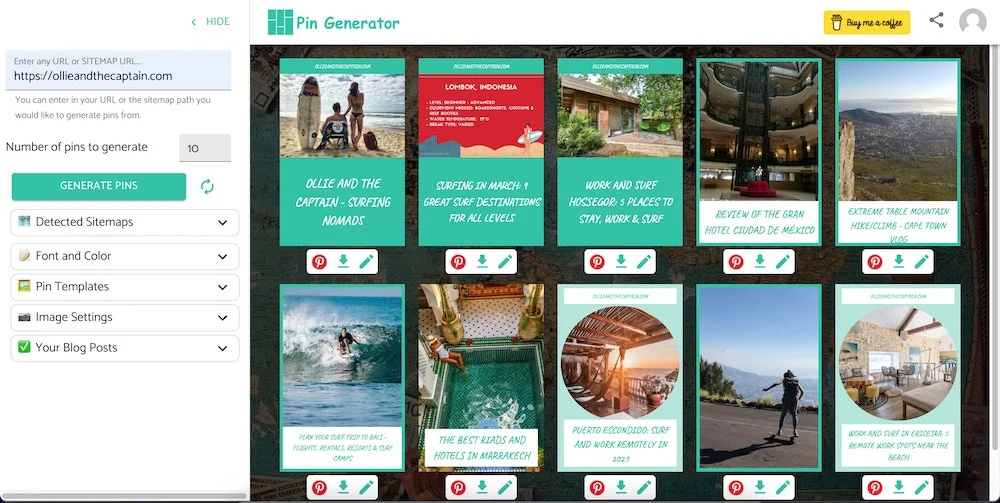 Pin Generator screenshot 2 of 3