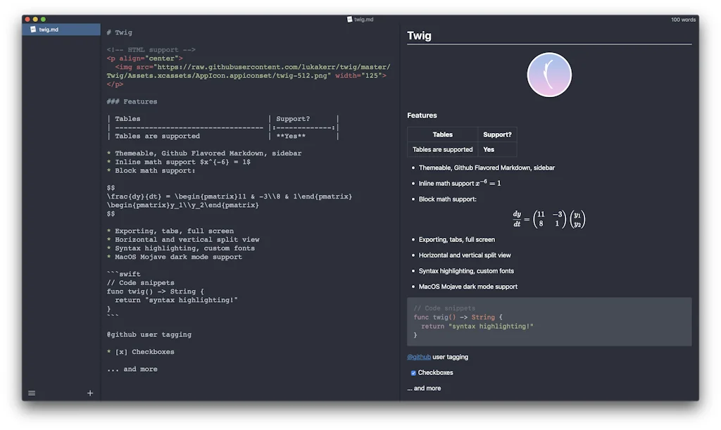 Pine screenshot 2 of 2