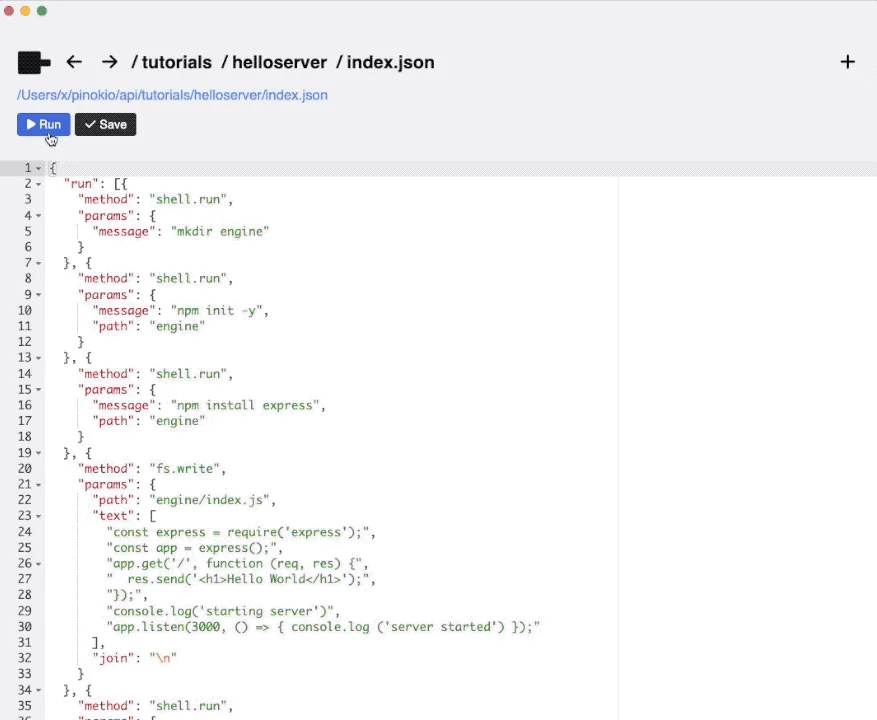 Pinokio screenshot 4 of 7