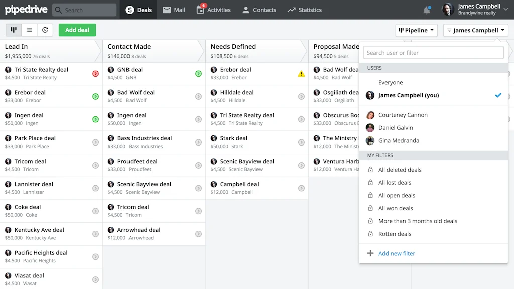 Pipedrive screenshot 2 of 2