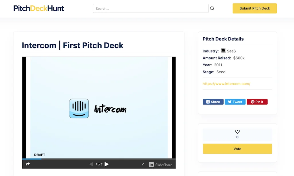 Pitch Deck Hunt screenshot 3 of 4