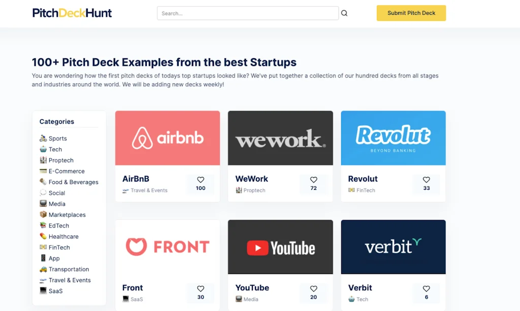 Pitch Deck Hunt screenshot 4 of 4