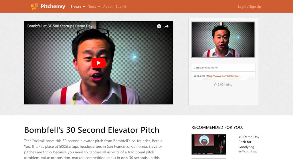 Pitchenvy screenshot 1 of 4