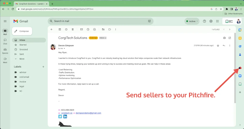 Pitchfire screenshot 1 of 3