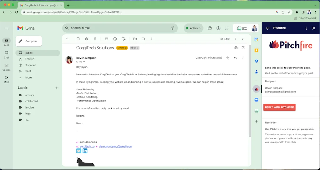 Pitchfire screenshot 2 of 3