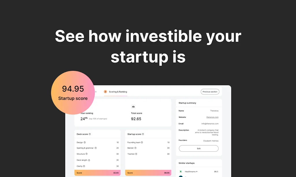 PitchLeague.ai screenshot 3 of 6