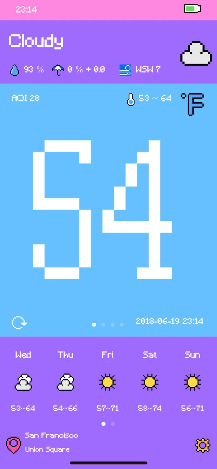 Pixel Weather screenshot 8 of 8