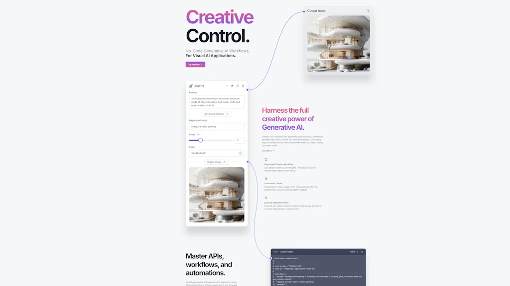 Segmind screenshot 3 of 3