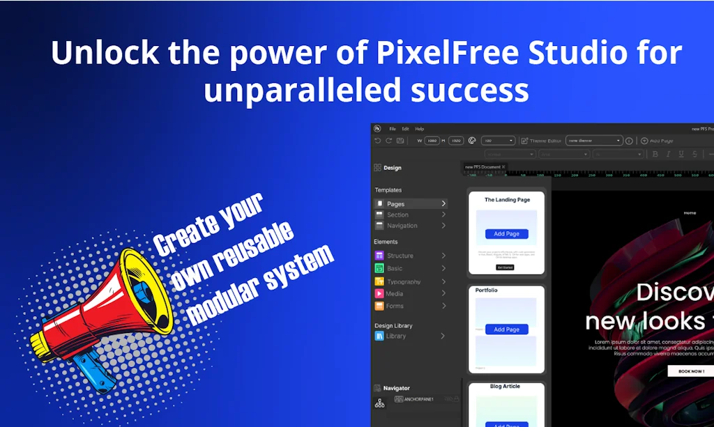 PixelFree Studio screenshot 4 of 7
