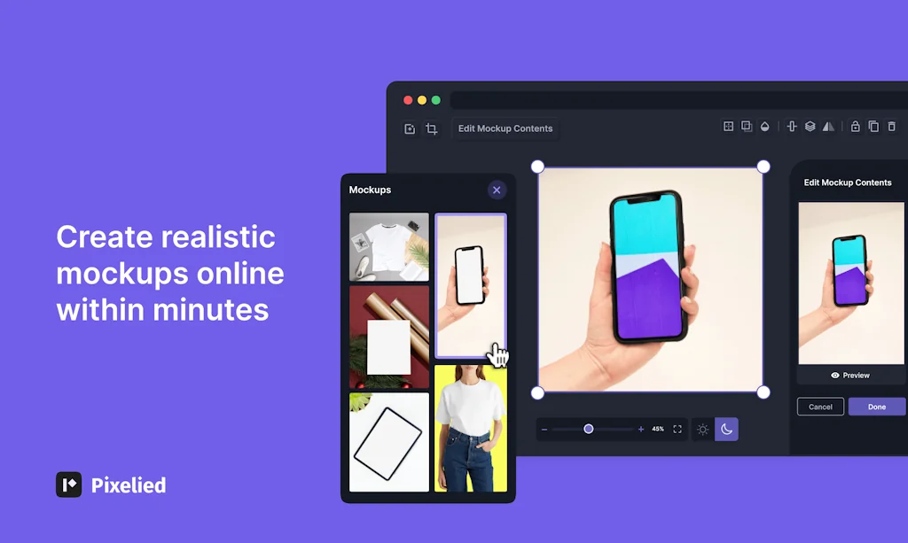 Pixelied Mockups screenshot 1 of 6