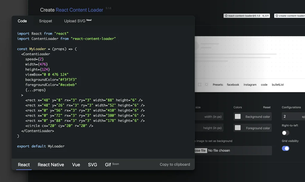 Placeholder Loader Creator screenshot 3 of 3