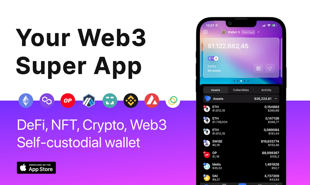 Plasma Wallet: DeFi, NFT, Web3 screenshot 1 of 9