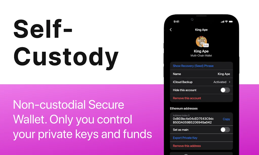 Plasma Wallet: DeFi, NFT, Web3 screenshot 7 of 9
