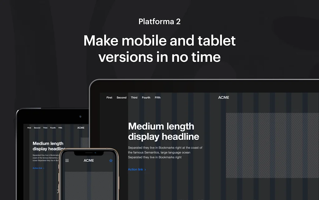 Platforma Wireframe Kit screenshot 4 of 6