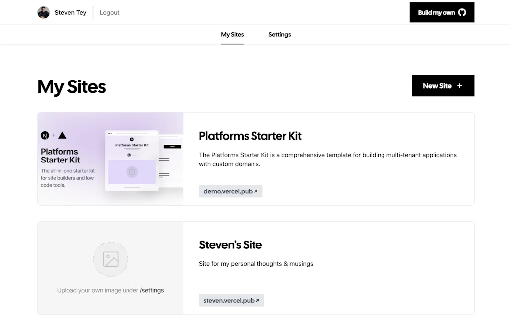 Platforms Starter Kit screenshot 2 of 5