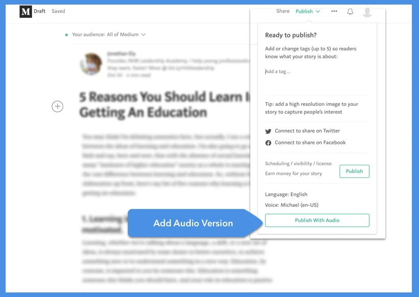 Play for Medium writers screenshot 4 of 7