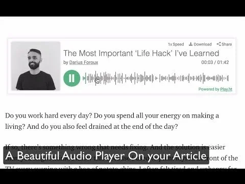 Play for Medium writers screenshot 7 of 7