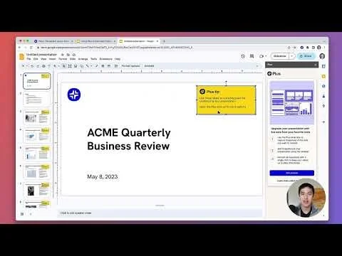 Plus AI for Google Slides screenshot 1 of 6