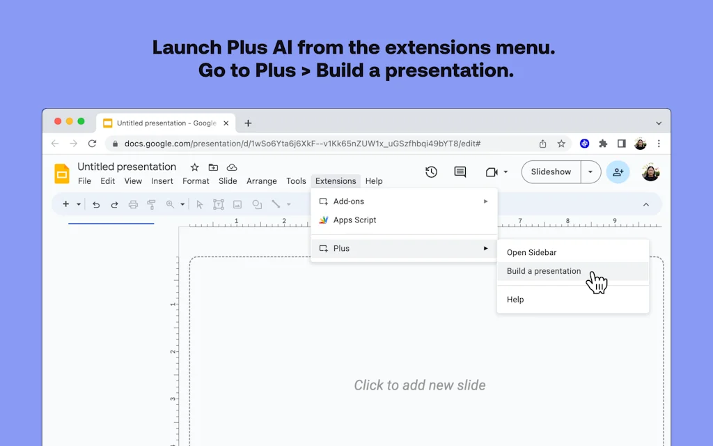 Plus AI for Google Slides screenshot 6 of 6