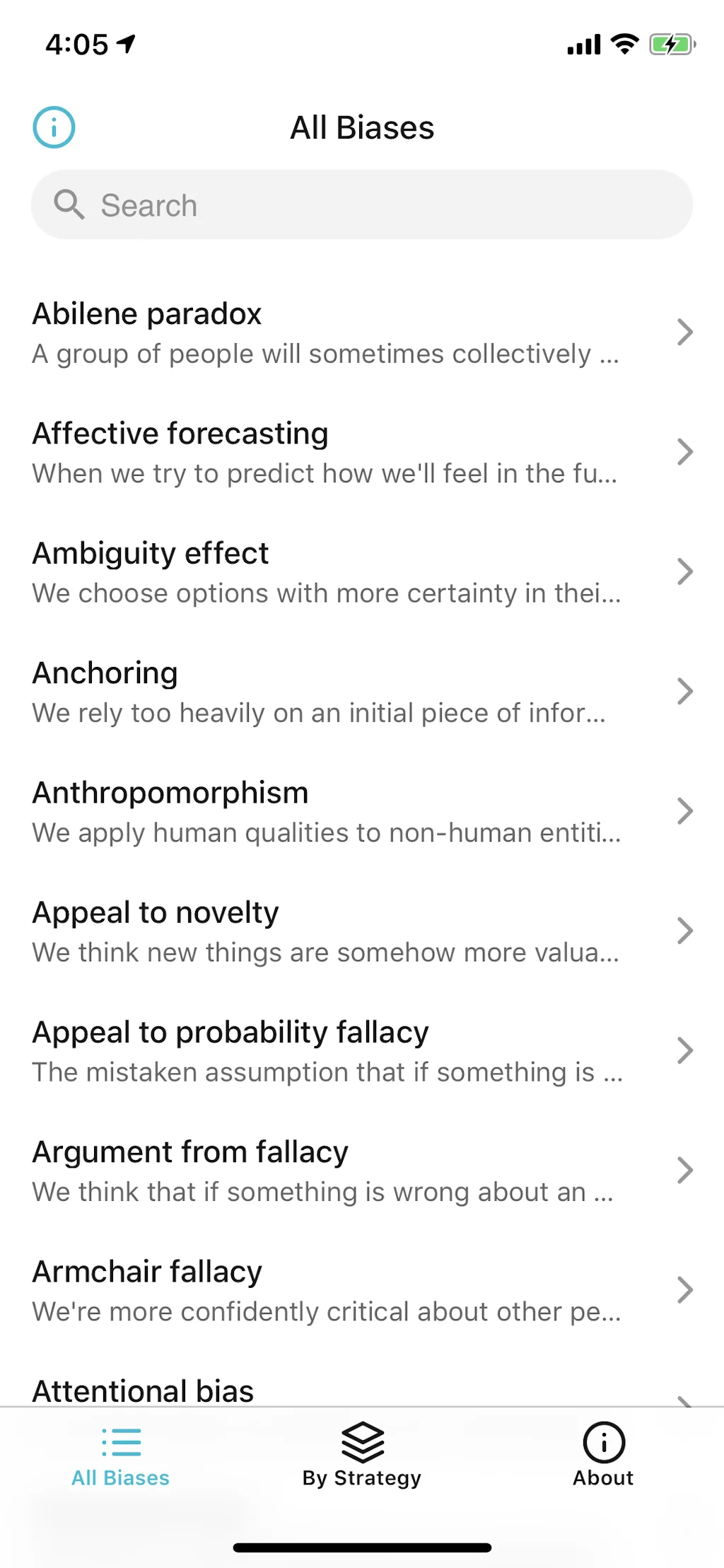Pocket Biases screenshot 1 of 6