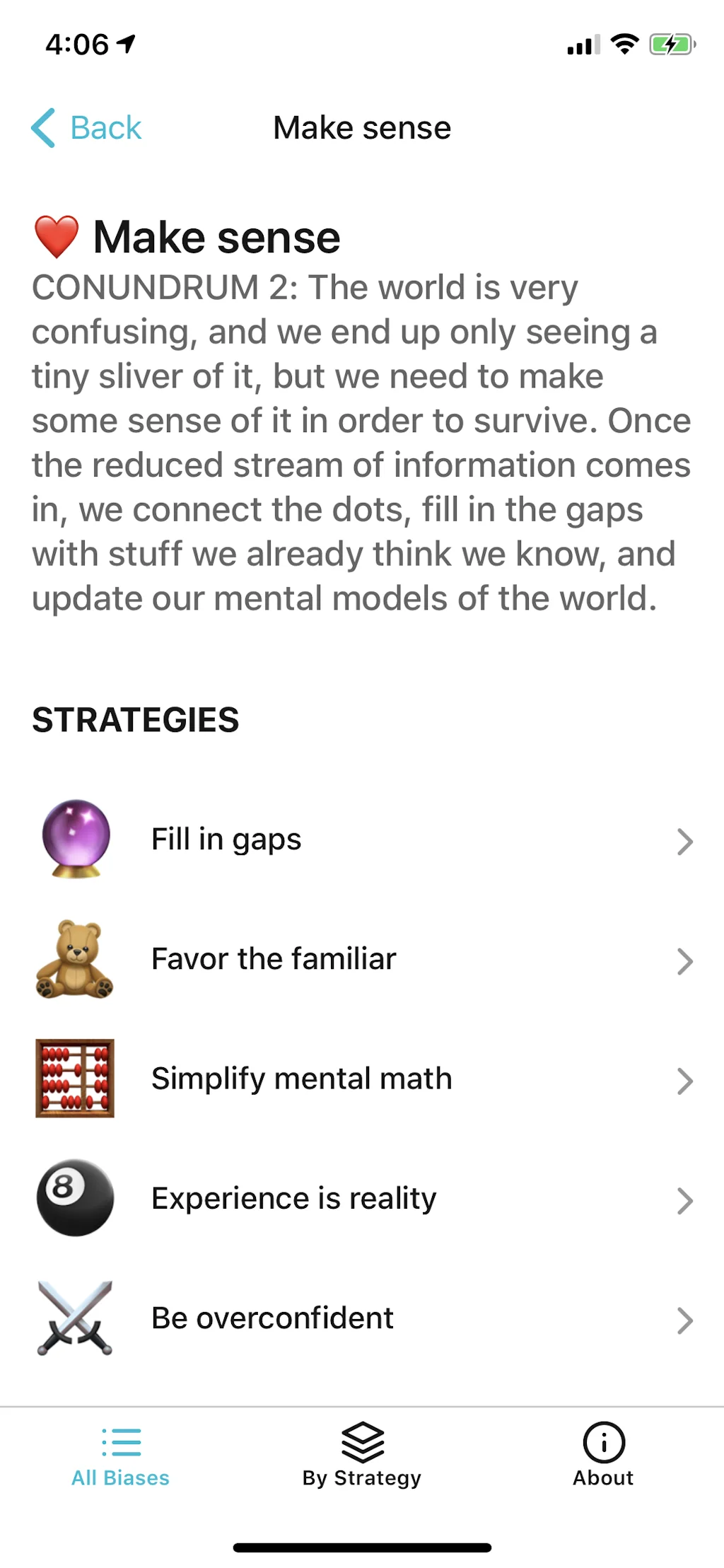 Pocket Biases screenshot 2 of 6