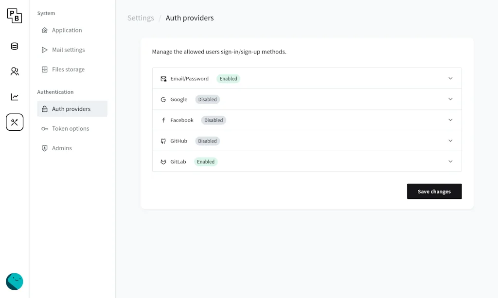 PocketBase screenshot 6 of 6