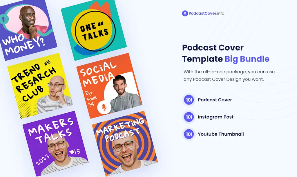 Podcast Cover Template screenshot 3 of 6