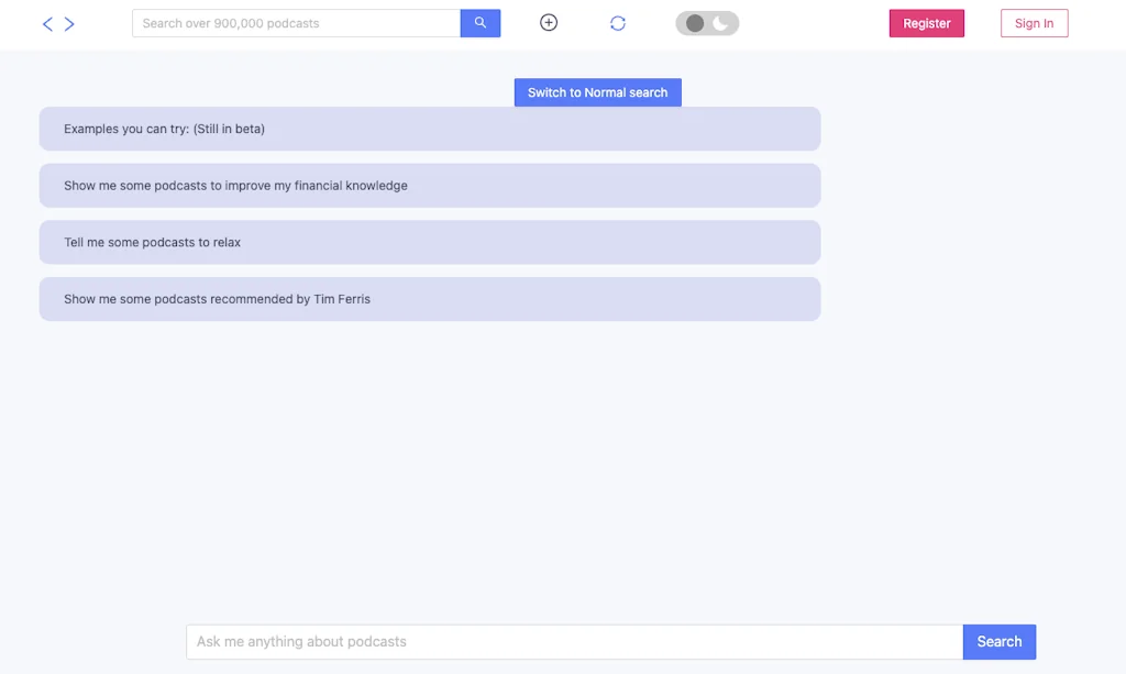 Podcast player: Podurama screenshot 2 of 3