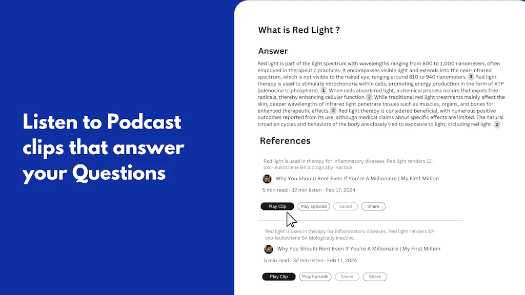 Podcastworld.io- Perplexity for Podcasts screenshot 2 of 3