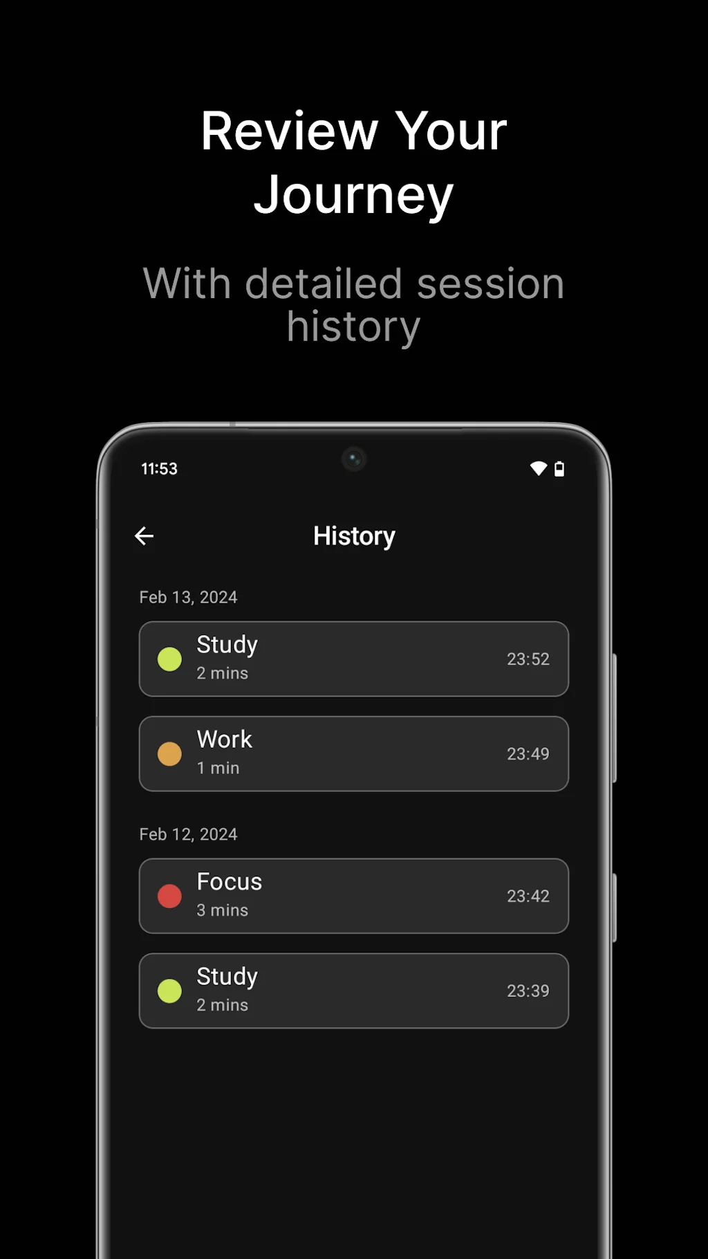  Podor: Pomodoro Timer & Tasks screenshot 5 of 6