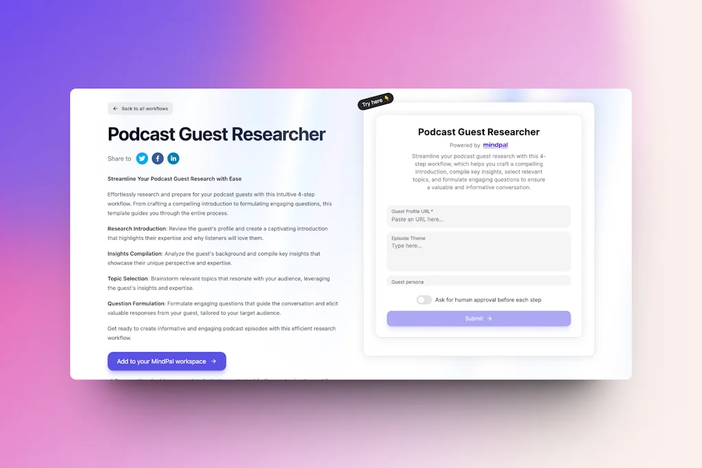 PodPrep screenshot 1 of 3