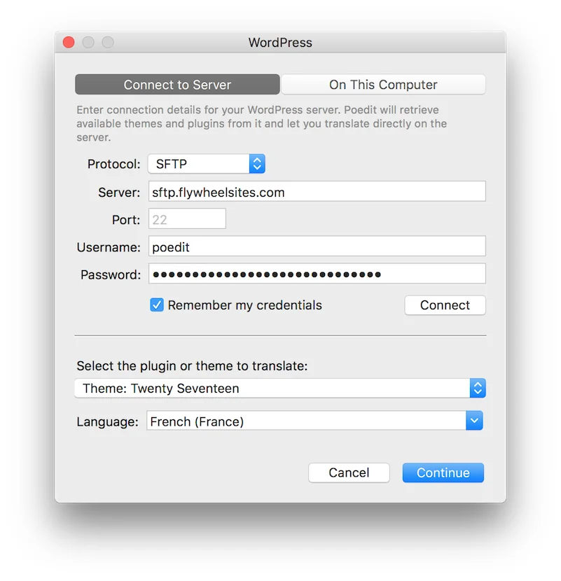 Poedit screenshot 1 of 2