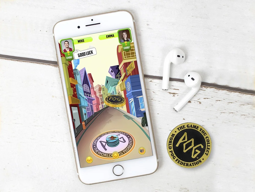 POGs: The Mobile Game logo