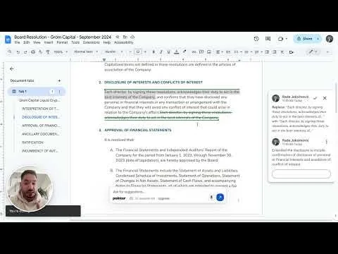 Pointer AI for Google Docs screenshot 5 of 5